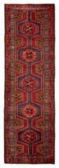3’4″ x 10’11” Vintage Hand-knotted Runner Rug Traditional Oriental Wool Carpet