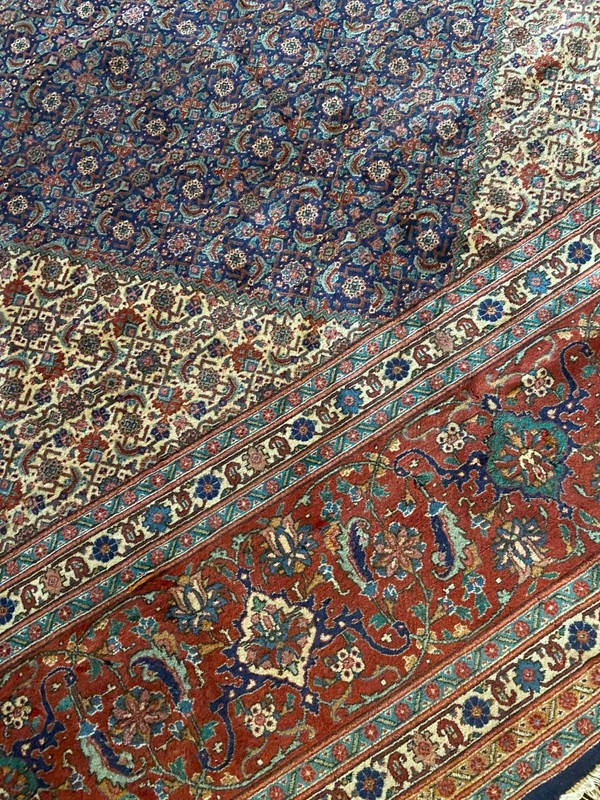 Vintage Handmade Fine Palace Size Oriental Rug, Traditional Design, 14'x19' gallery