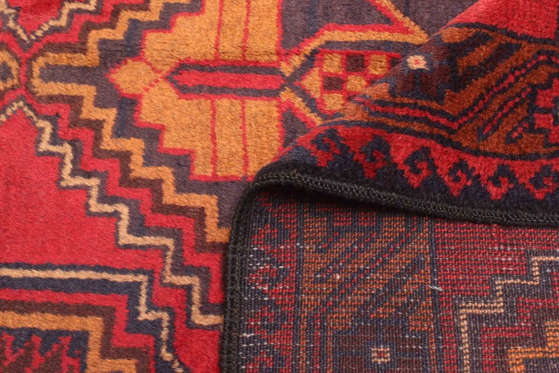Vintage Hand-Knotted Area Rug 3'5" x 6'2" Traditional Oriental Wool Carpet gallery