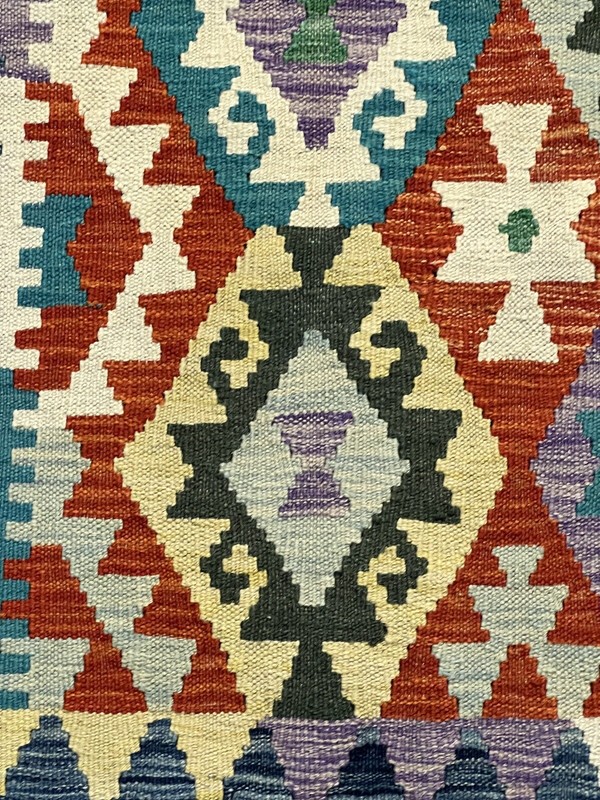 Vintage Kilim Traditional Hand Made Oriental Wool Kilim 5ftx3.2ft 150cmx100cm gallery