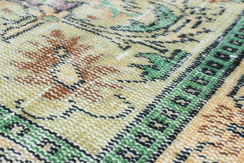 Vintage Traditional Hand-Knotted Area Rug 5'3" x 9'0" Oriental Wool Carpet gallery
