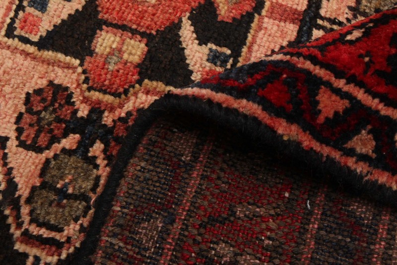 Vintage 3'9" x 8'0" Traditional Hand Knotted Vegetable Dye Wool Area Rug gallery