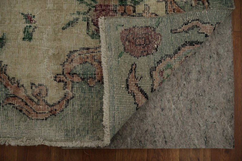Anatolian Turkish Area Rug 7x9 Ft Hand-Knotted Medallion Vintage Wool Carpet gallery