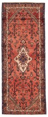 Vintage 3’6″ x 8’10” Traditional Hand Knotted Vegetable Dye Wool Area Rug