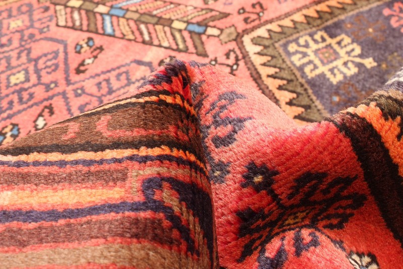 Vintage Traditional Hand-Knotted Area Rug 4'2" x 6'4" Oriental Wool Carpet gallery