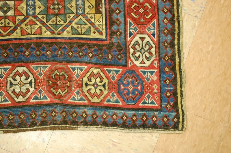 Pre 1900's ANTIQUE RARE CAUCASIAN SHIRVAN RUNNER RUG 3'5"x16' PRIVATE COLLECTION gallery