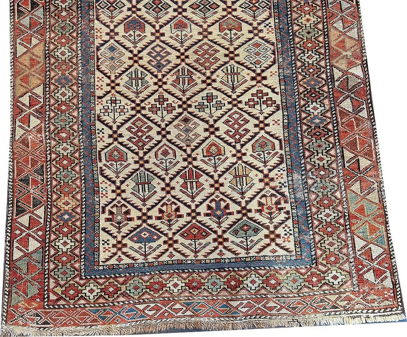 An Antique 19th Century Shirvan/Daghestan Marsali Caucasian Rug gallery