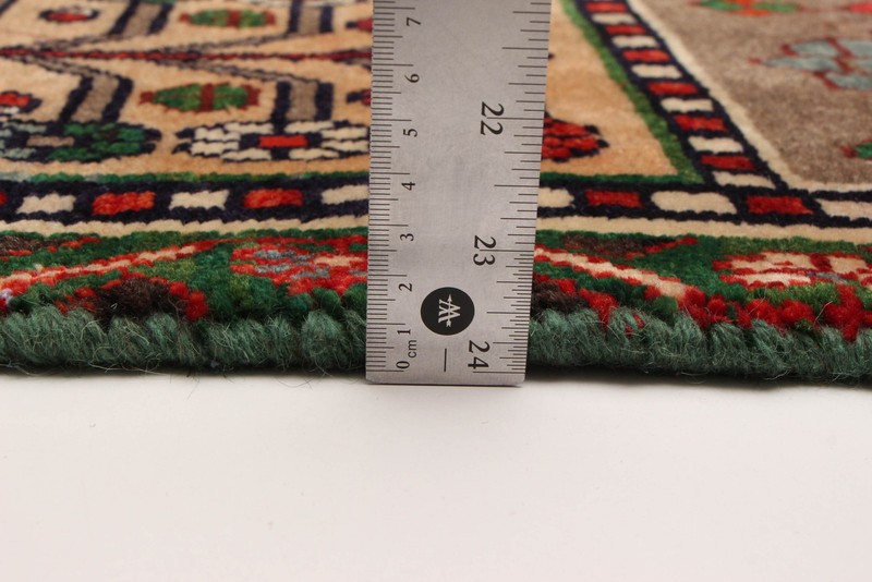 Vintage 3'5" x 6'8" Traditional Hand Knotted Vegetable Dye Wool Area Rug gallery
