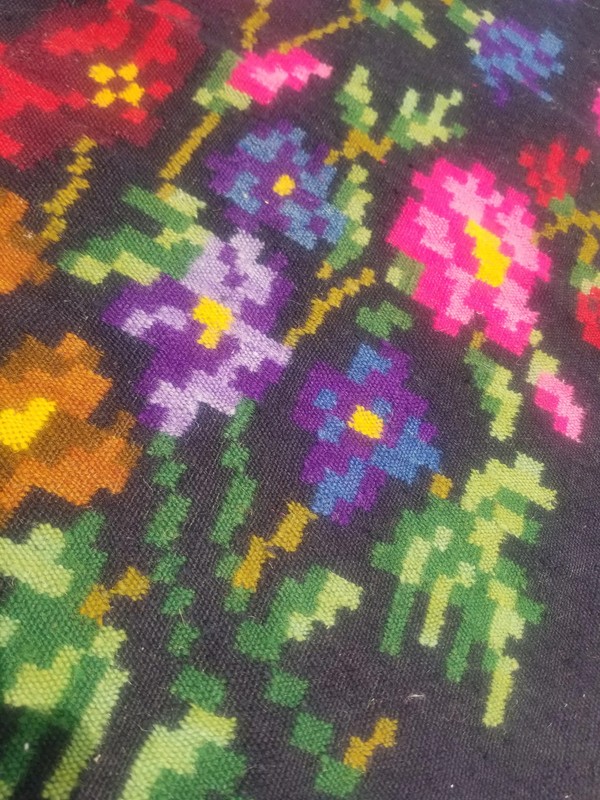 Fine Vintage Traditional Handmade Bessarabian Wool Multicolor Kilim 6.2x3.4 ft gallery