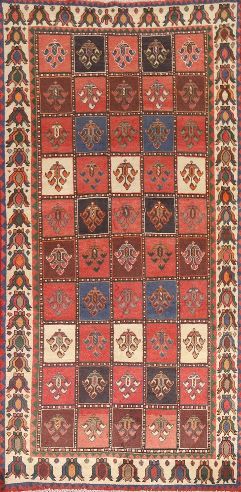 Garden Design Tribal Area Rug 5x9 Ft Handmade Wool Carpet Traditional Rug