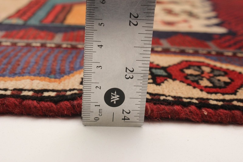 Vintage Traditional Hand-Knotted Area Rug 4'3" x 7'1" Oriental Wool Carpet gallery