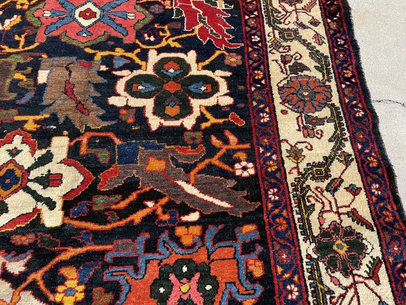 Antique Tribal Bakhtiari Oriental Rug gallery