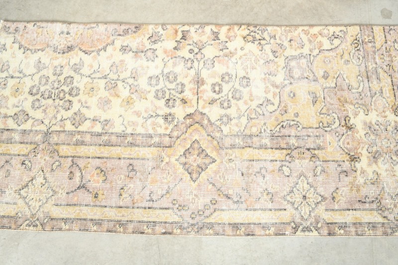 2x5 Turkish Small Runner Rug Hand-Knotted Vintage Oushak Rug Decor Carpet,979 gallery