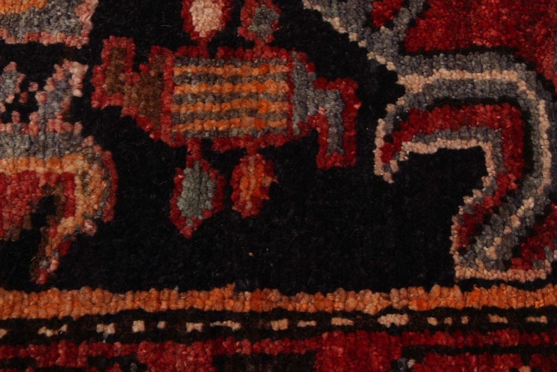 Vintage 3'3" x 6'6" Traditional Hand Knotted Vegetable Dye Wool Area Rug gallery