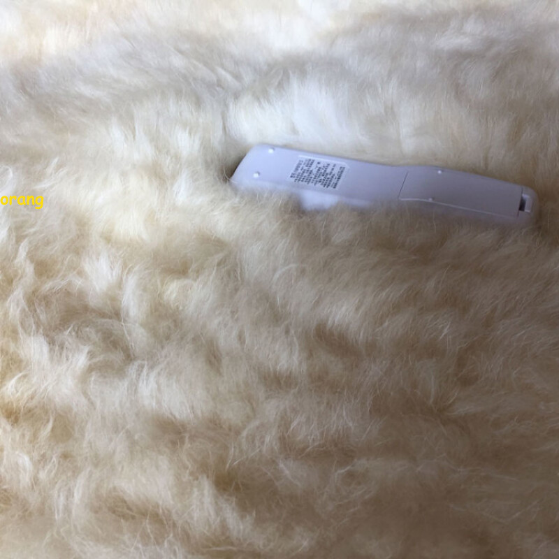 America The Entire Sheepskin Wool Chair Cushion Winter bedside bedroom Carpet gallery
