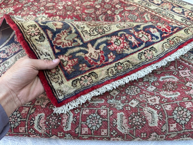 Stunning Authentic Oriental Keshan Fine Quality Natural Vegetable Dye Floral Rug gallery