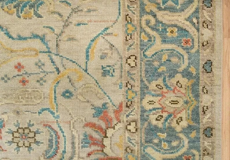 Vintage Style Floral Oushak Carpet 5x8 6x9 7x10 8x11 9x12 10x14 12x15 Area Rugs gallery