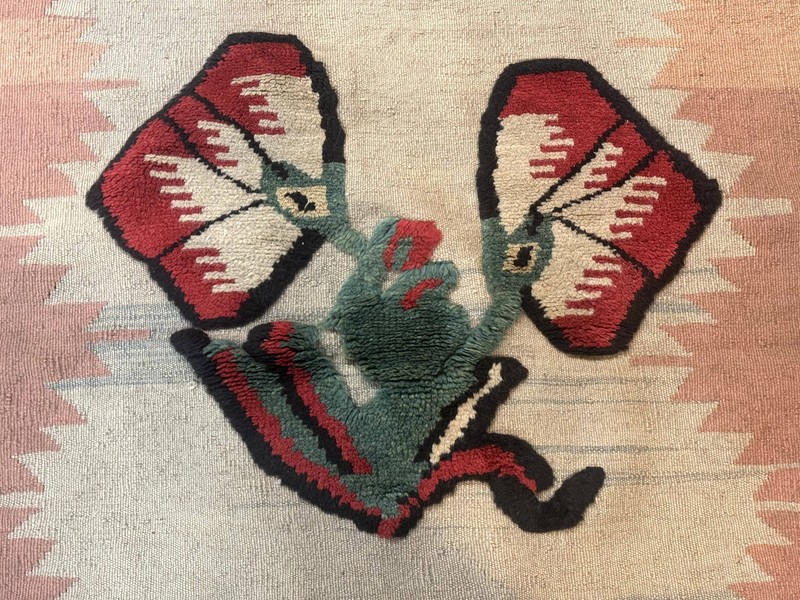 Turkish Kilim Rug 2.5 x 4.7 Flatweave Bohemian Wall Hanging gallery