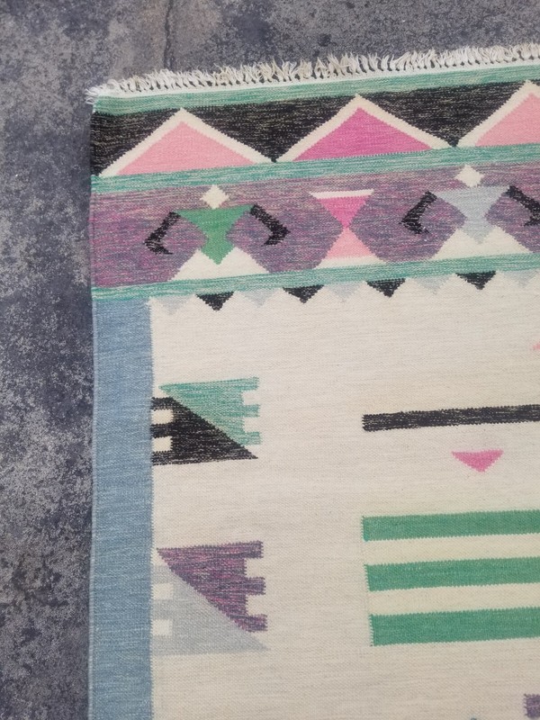 Vintage Traditional Handmade Beautiful Floor Rug Carpet 288x203 cm gallery