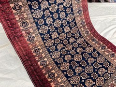 Antique Hand Knotted Afghan Baluchi Rug 4×6 ft Traditional Nomadic Tribal Carpet