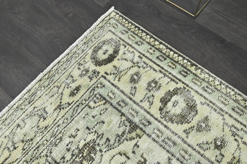 Oushak 6x9,Turkish Rug,vintage,anatolian,BEIGE,kilim,Bohemian,handmade,wool gallery