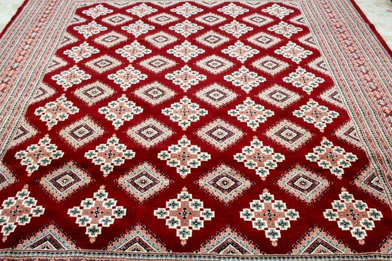 10X12 MASTERPIECE MINT NEW 400KPSI HAND KNOTTED VEGETABLE DYE WOOL BOKHARA RUG gallery