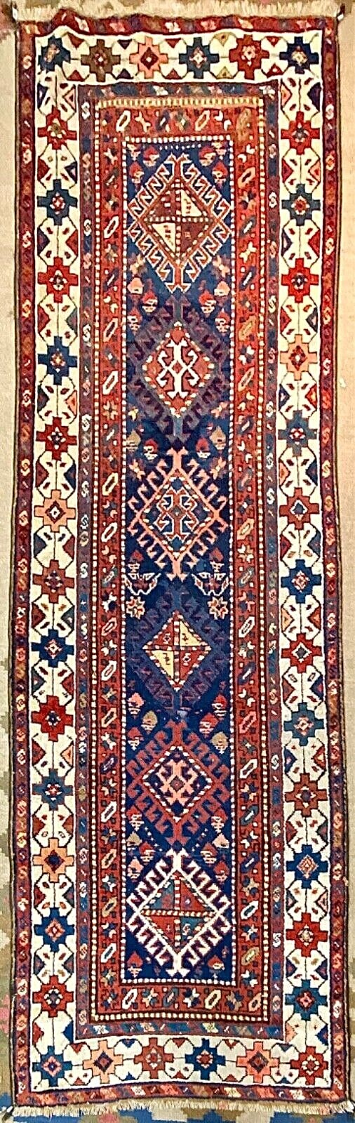 Kurdish Runner, ca. 1890; 3ft x 10ft gallery