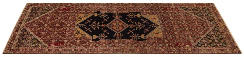 Patina 162 3/16x53 7/8 in Hand Knotted Persian Orientt Carpet Rug Red Rug gallery