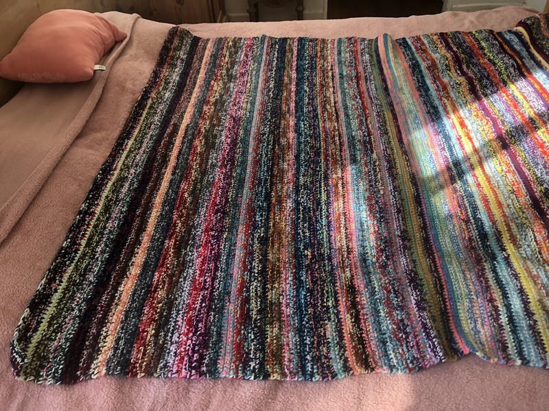Vintage Handmade Colorful Square Folk Art Farmhouse Cabin Wool Area Rug 64 By 57 gallery