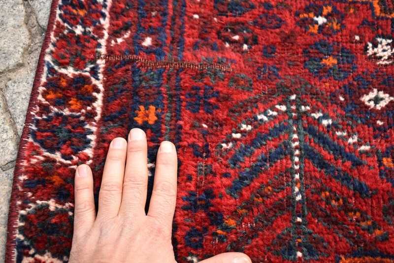 Fabulous Antique Rug 43'' x 56'' Caucasian Collector Item Antique Area Wool Rug gallery