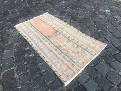 Handmade Rug Turkish Area Rug Vintage Rug Oushak Rug Antique Rug Bohemian Rug