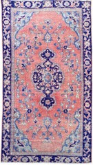 Wool rug, Area rug, Vintage rug, Turkish rug, Bohemian rug 3,1 x 5,7 ft