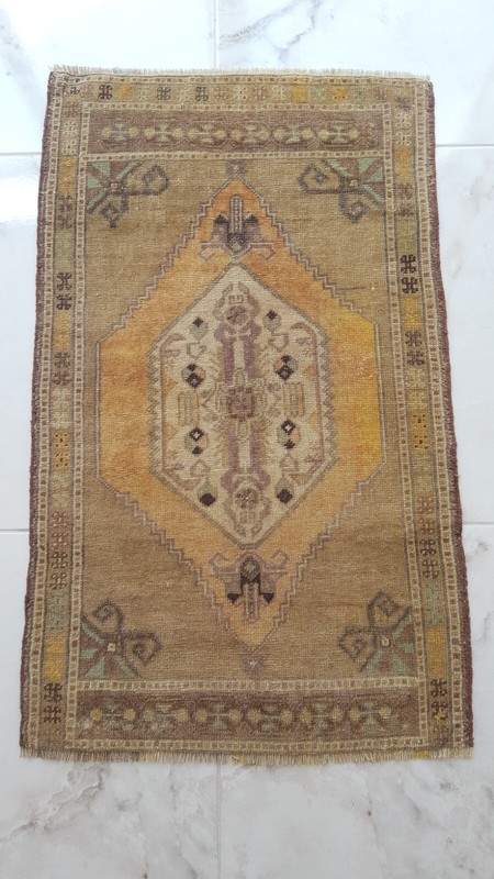 1900s Antique Prayer Carpet Rug, Medium Rare Unique Rug Free Shipping Rug !!!!!! gallery