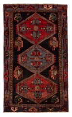 Vintage Traditional Hand-Knotted Area Rug 3’6″ x 5’11” Oriental Wool Carpet