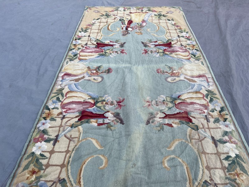 2'5x9'8 ft Vintage Moroccan Handmade Kilim Runner Rug Floral Design Kitchen Rug gallery