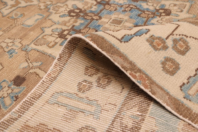 Vintage Hand-Knotted Area Rug 4'8" x 6'3" Traditional Oriental Wool Carpet gallery