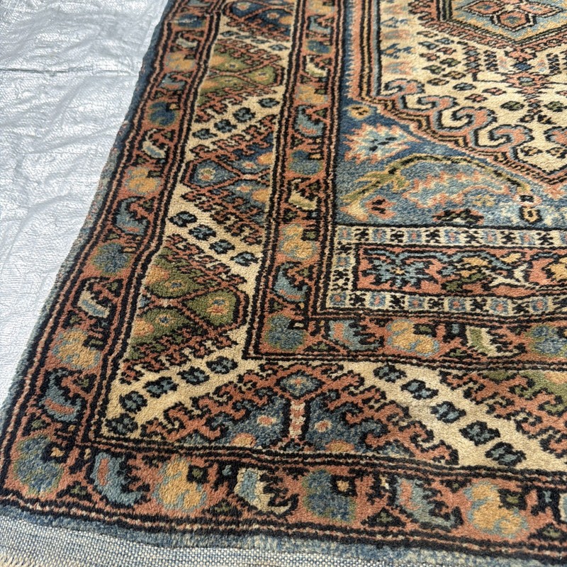 Vintage wool Oriental Area Rug Accent 50”-33” gallery