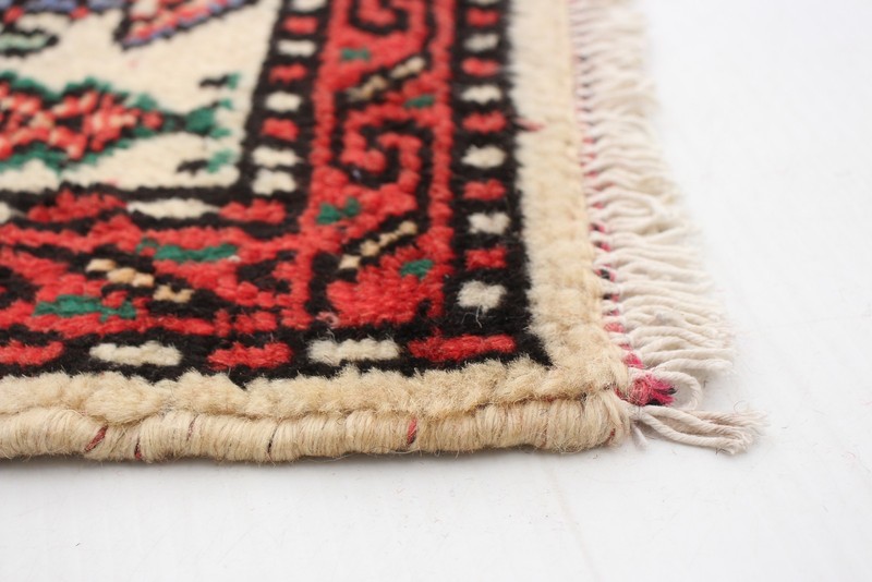 Traditional Vintage Hand-Knotted Carpet 1'10" x 2'9" Wool Area Rug gallery
