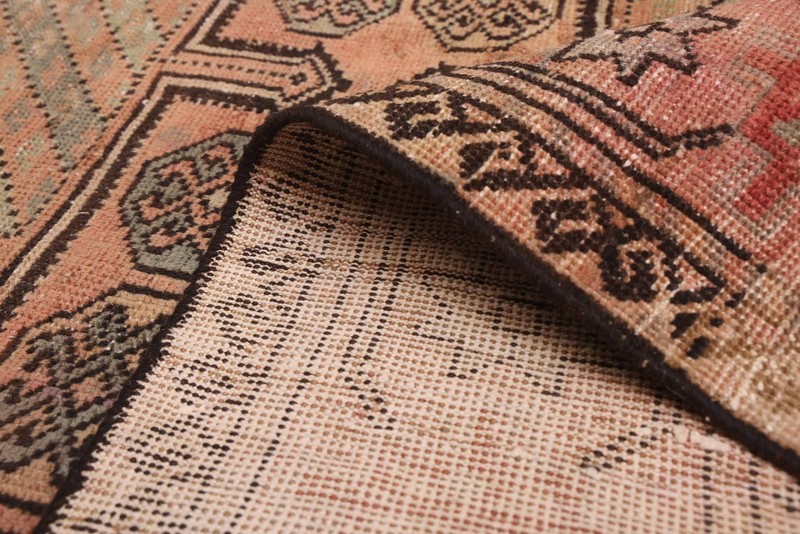 Vintage Hand-Knotted Carpet 6'6" x 9'8" Traditional Oriental Wool Area Rug gallery