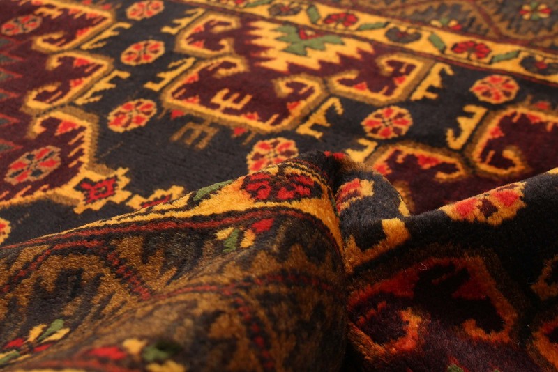 Vintage Hand-Knotted Area Rug 3'5" x 6'4" Traditional Wool Carpet gallery