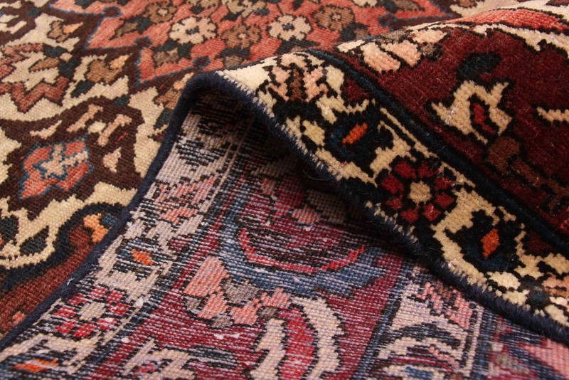 Vintage Hand-Knotted Area Rug 4'6" x 6'11" Traditional Oriental Wool Carpet gallery