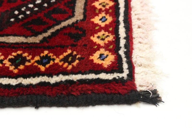 Vintage 3'1" x 6'1" Traditional Hand Knotted Vegetable Dye Wool Area Rug gallery