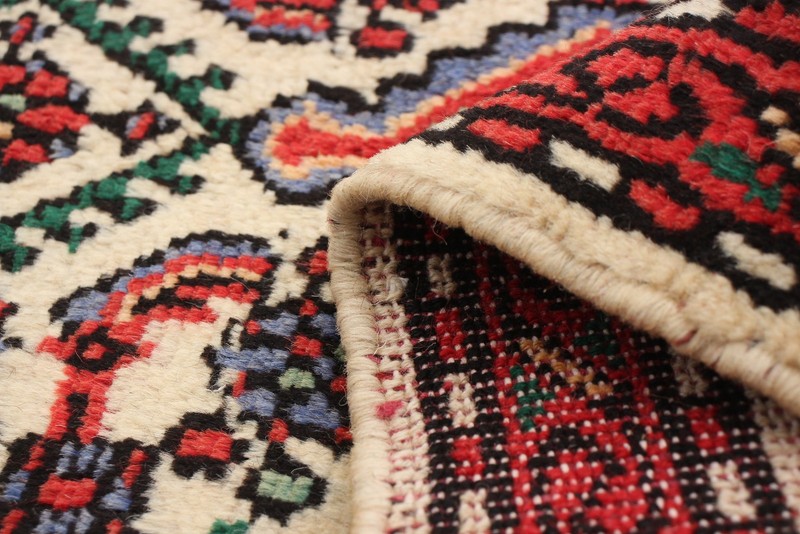 Traditional Vintage Hand-Knotted Carpet 1'10" x 2'9" Wool Area Rug gallery
