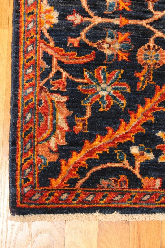 Hand-knotted Rug (Carpet) 2'X4'9, Choeb Rang mint condition gallery