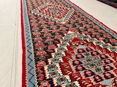 2.5×8.5 Stunning Vintage Super Fine Quality Senneh Knots Oriental Hallway Runner