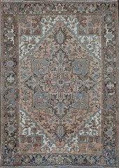 Handmade Medallion Traditional Area Rug 8×11 Ft Geometric Oriental Wool Carpet