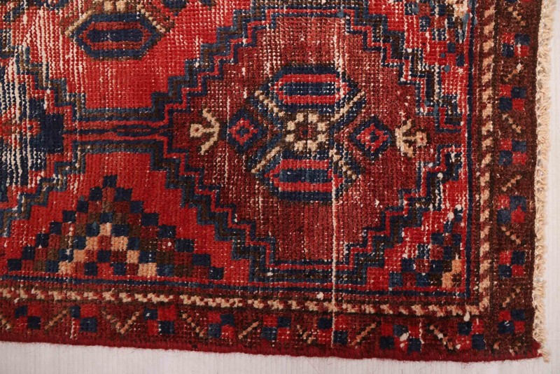 Vintage Hand-Knotted Carpet 4'3" x 6'3" Traditional Oriental Wool Area Rug gallery