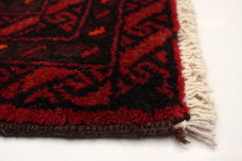 Vintage Hand-Knotted Area Rug 3'6" x 6'7" Traditional Oriental Wool Carpet gallery