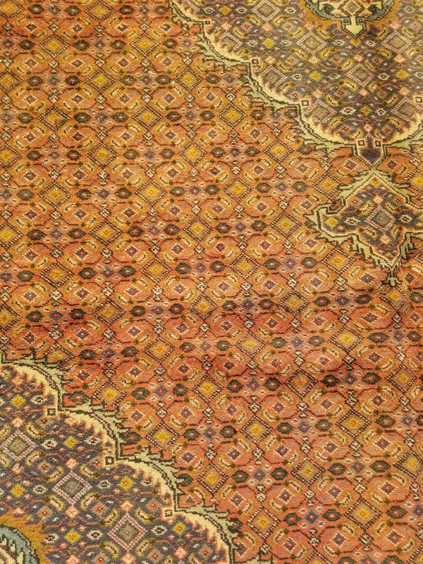 Vintage Distressed Hand Made Traditional Oriental Wool Multicolor Rug 288x194cm gallery