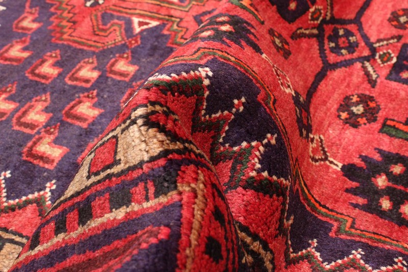 Vintage Hand-Knotted Area Rug 4'3" x 7'1" Traditional Wool Carpet gallery